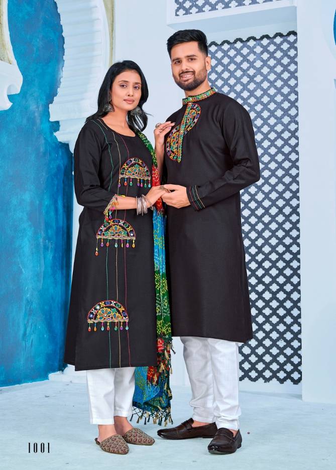 Banwery Navratri Special Navratri Festival Wear Designer Couple Suit Collection